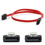 AddOn Networks SATAFLEX18 SATA cable 18.1" (0.46 m) Black, Red