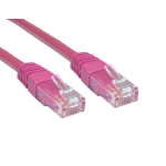 Cables Direct ERT-602P networking cable Pink 2 m Cat6 U/UTP (UTP)