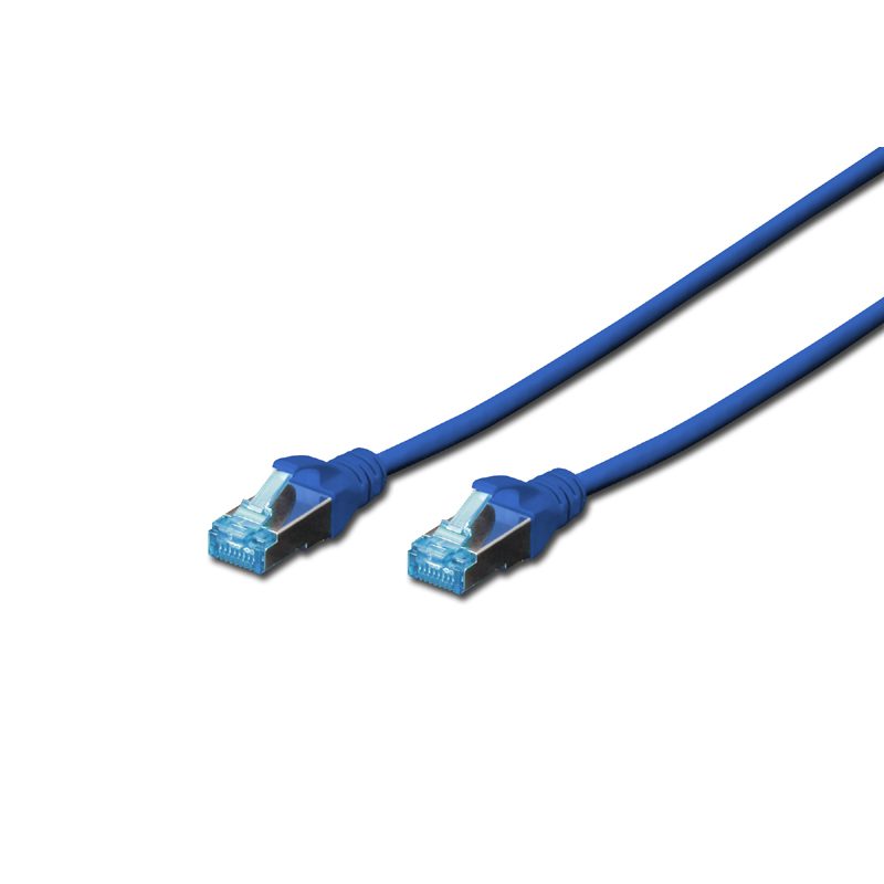 Image of FDL 0.25M CAT 5e SHIELDED PATCH CABLE - BLUE