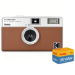 Kodak Ektar H35 Film Camera - Brown - Camera + 24 Exposure Ultra Max 35mm Film