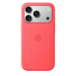 Apple iPhone 17 Pro Silicone Case with MagSafe – Bright Guava