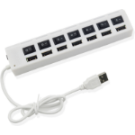 CoreParts MSPP70510 interface hub USB 2.0 480 Mbit/s Wit
