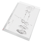 Esselte Quality Pocket A3 Portrait, 30% pre-consumer recycled plastic