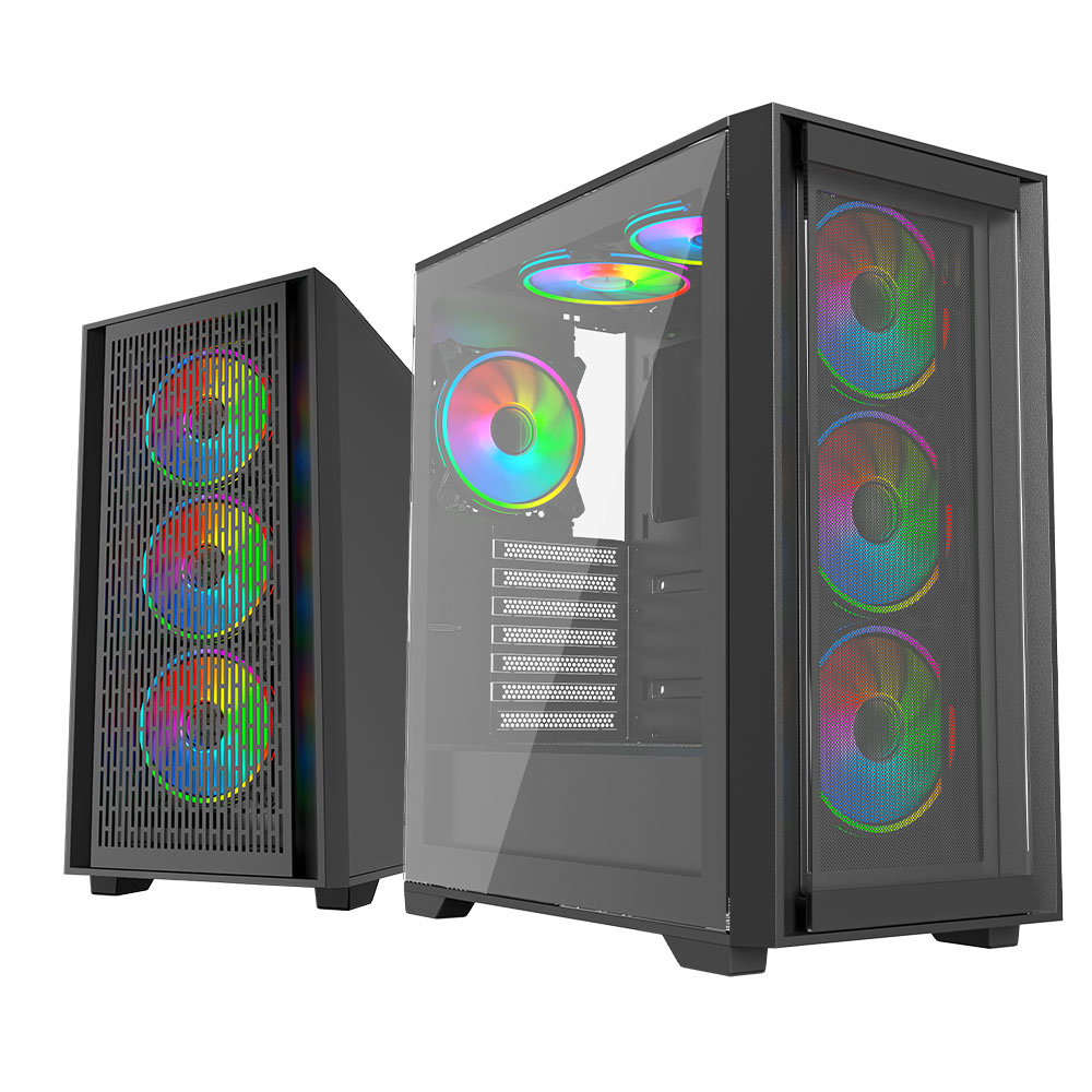 VERSA  ATX BLACK ARGB CASE thumbnail