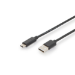 Digitus USB Type-C™ connection cable, Type-C™ to A