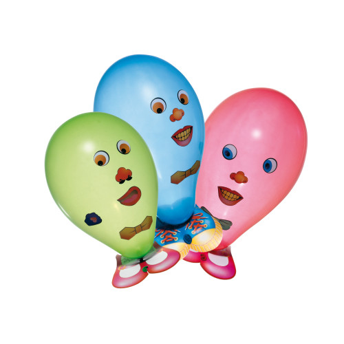 Image of Susy Card 40011486 - Toy balloon - Multicolour - Oval - 6 pc(s)