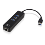 ACT AC6310 notebook dock/port replicator USB 3.2 Gen 1 (3.1 Gen 1) Type-A Black