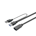Vivolink PROUSB3AAF15C USB cable USB 3.2 Gen 1 (3.1 Gen 1) 15 m USB A Black