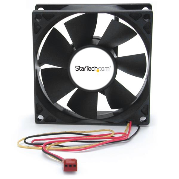Image of StarTech.com 80x25mm Dual Ball Bearing Computer Case Fan w/ TX3...