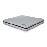 Hitachi-LG Slim Portable DVD-Writer optisch schijfstation DVD±RW Zilver
