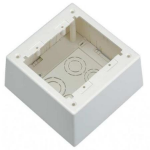 Panduit JBP2DIW outlet box White