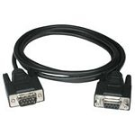 C2G 1m DB9 M/F Cable serial cable Black