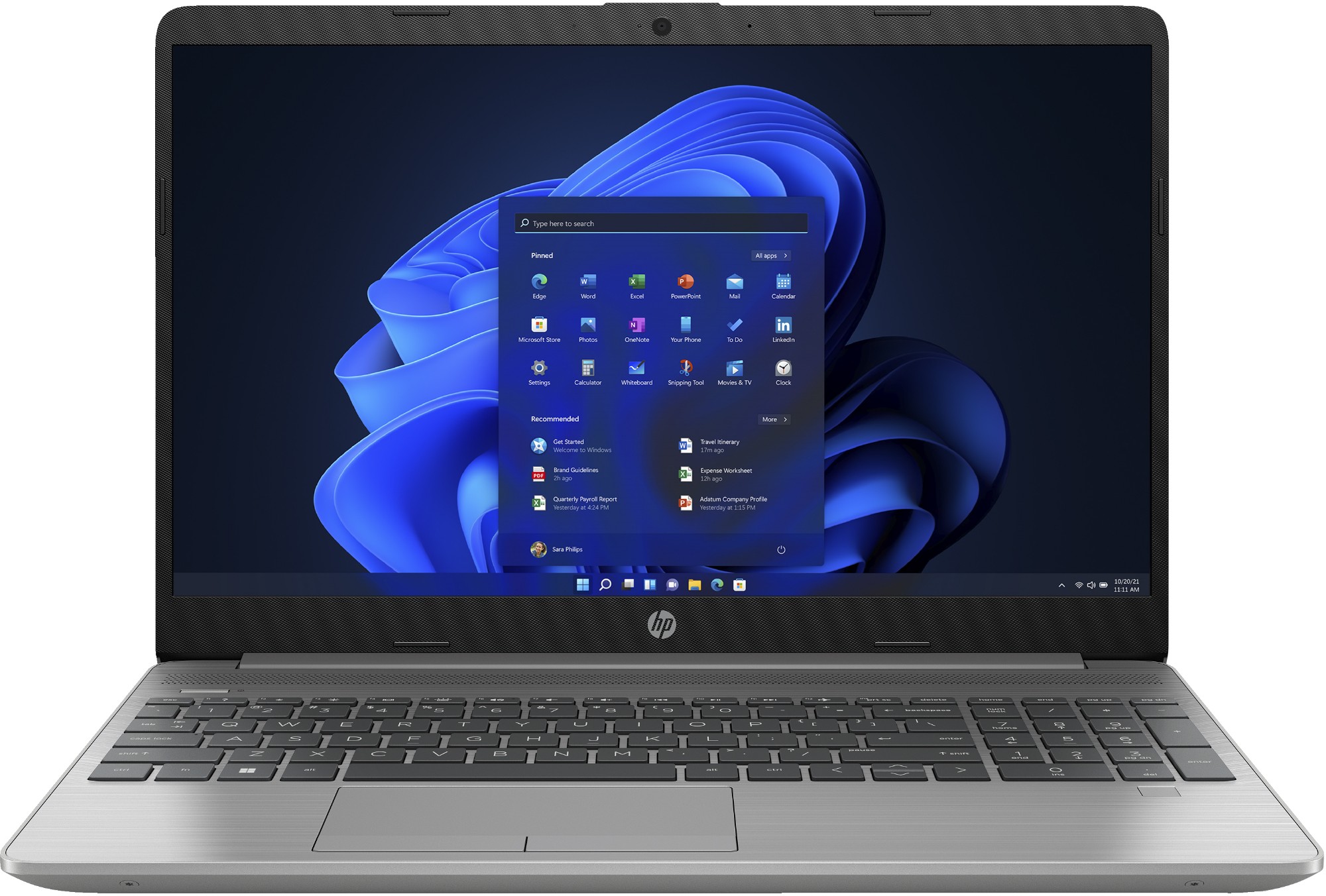 HP 255 G9 Laptop 39.6 cm (15.6") Full HD AMD Ryzen 7 5825U 16 GB DDR4-SDRAM 512 GB SSD Wi-Fi 6 (802.11ax) Windows 11 Pro Grey
