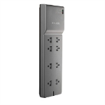 Belkin BE108000-08-CM surge protector Black 8 AC outlet(s) 94.5" (2.4 m)