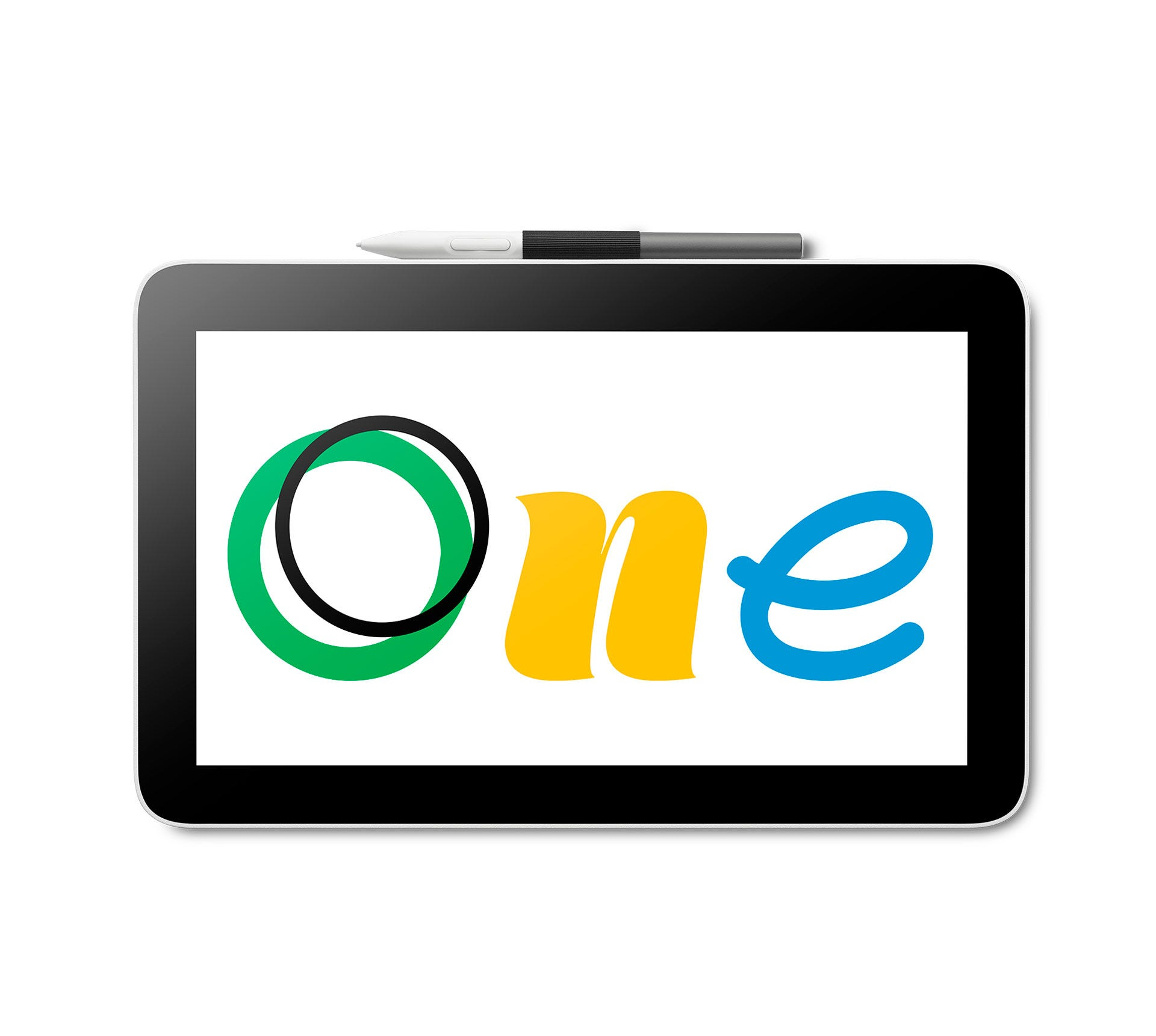 Image of Wacom One 12 graphic tablet White 2540 lpi 257 x 145 mm USB