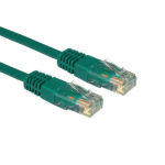 Cables Direct URT-610G networking cable Green 10 m Cat5e U/UTP (UTP)