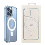 PISEN Generic Apple iPhone 16 Plus Clear Case with MagSafe - Crystal Clear, 360° Rotating, Scratch Resistant, Magnetic, Durable & Lightweight, ShockProof