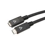 V7 V7UC3EXT-2M USB-kablar USB 3.2 Gen 1 (3.1 Gen 1) USB C Svart