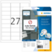 HERMA Removable labels A4 63.5x29.6 mm white Movables/removable paper matt 675 pcs.