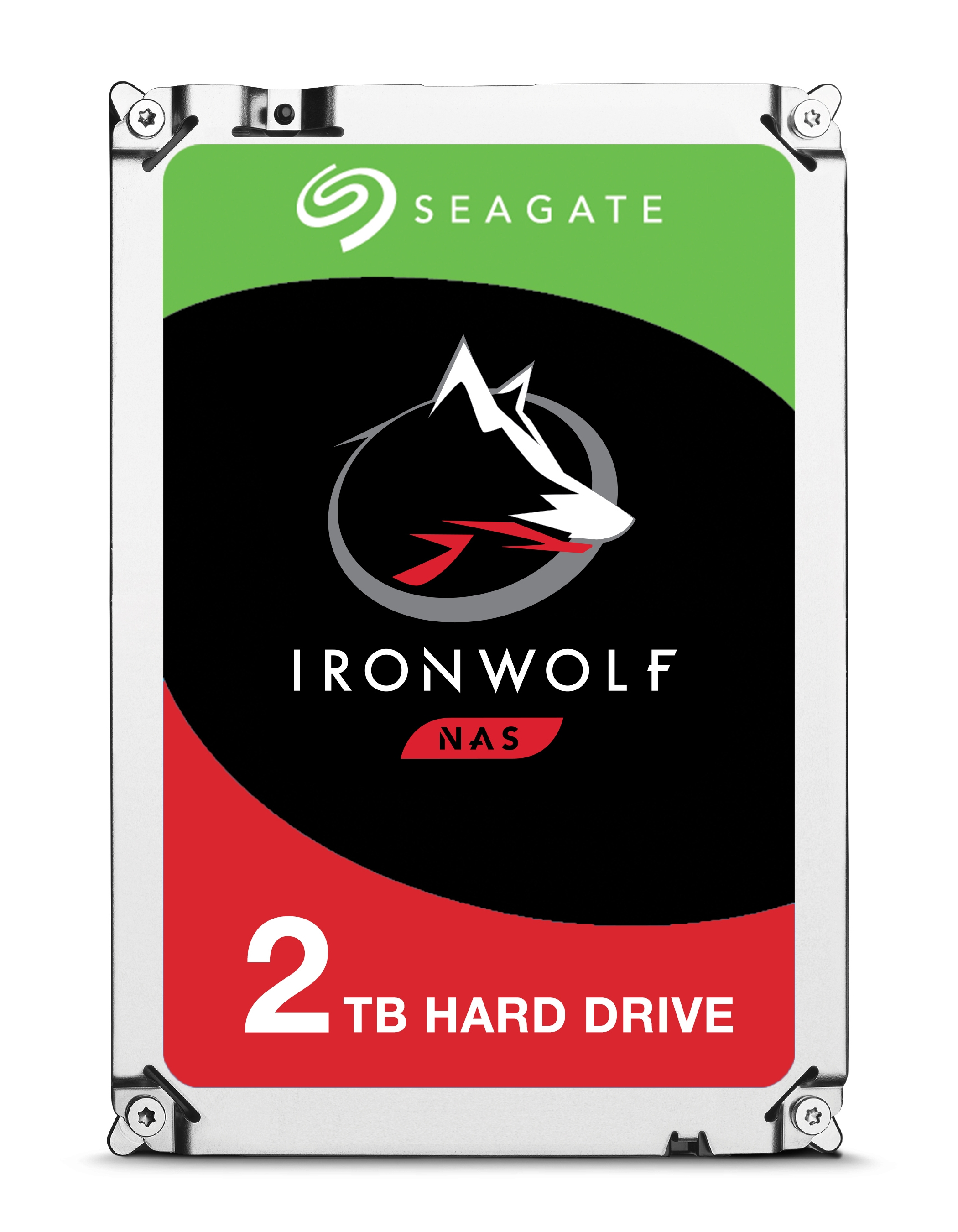 Image of Seagate IronWolf ST2000VN004 internal hard drive 3.5" 2 TB Serial...