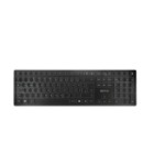 CHERRY KW 9100 SLIM keyboard Universal RF Wireless + Bluetooth QWERTZ German Black