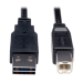 Tripp Lite UR022-003 USB cable 35.8" (0.91 m) USB 2.0 USB A USB B Black