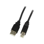 Synergy 21 S215472 USB cable USB 2.0 5 m USB A USB B Black