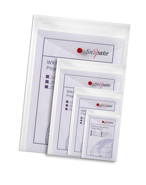 Image of Snopake Polyfile P - A4 Clear Polypropylene (PP) Transparent