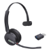 Yealink WH64 Hybrid Mono UC Headset Wireless Head-band Office/Call center Micro-USB Bluetooth Black