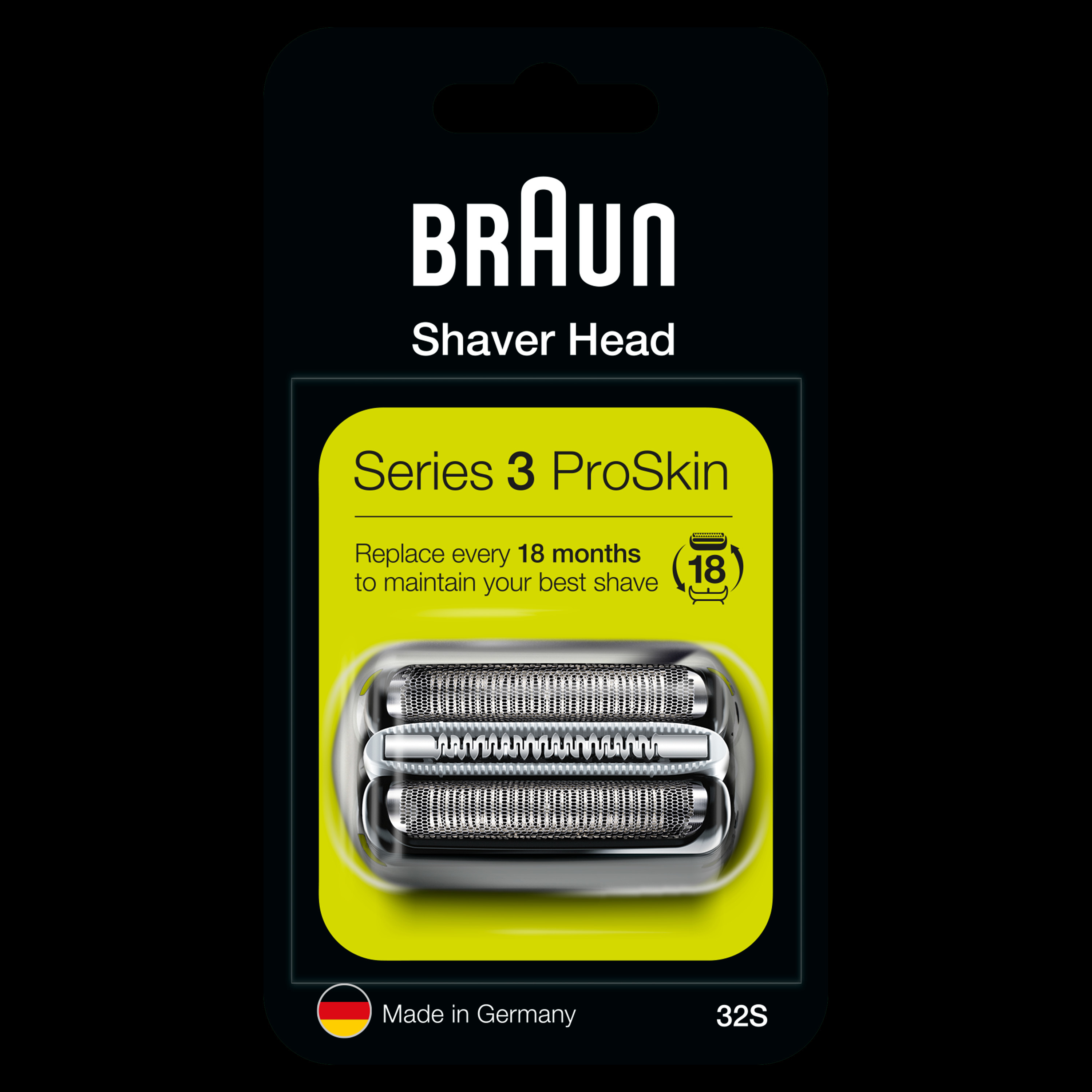 Image of Braun F/C 32S-5 - Silver - 320s-4 - 330s-4 - 320s-5 - 330s-5 - 18 g