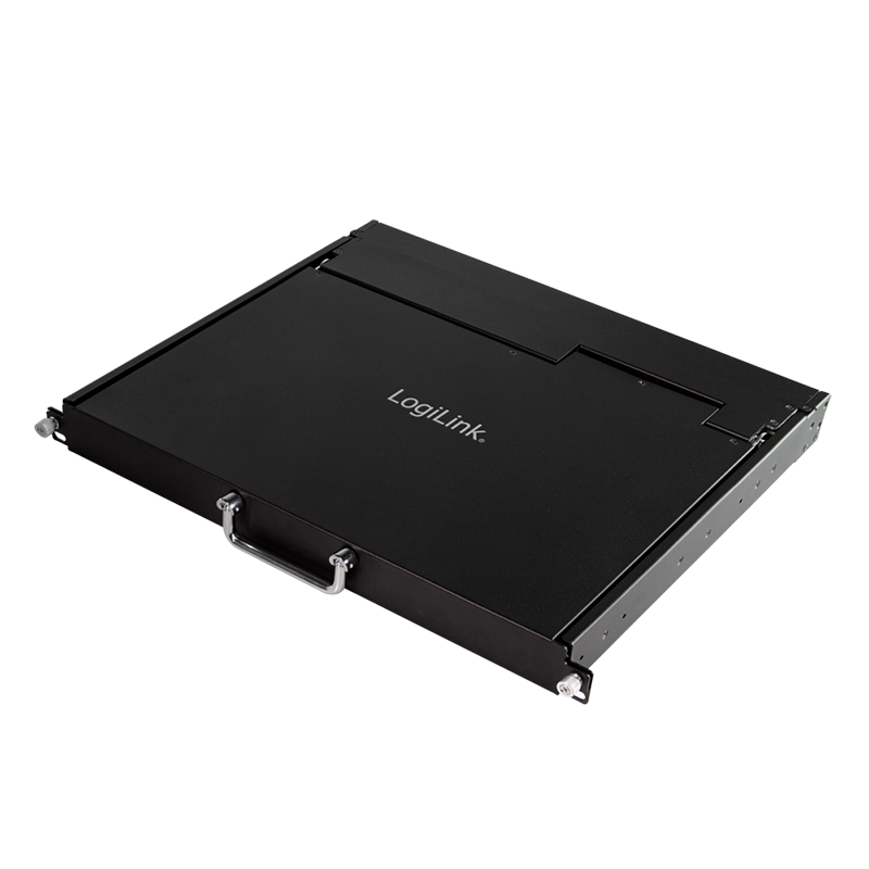 LogiLink KVM Console 8-port, with 17" LCD Screen, VGA, ultra short depth (DE)