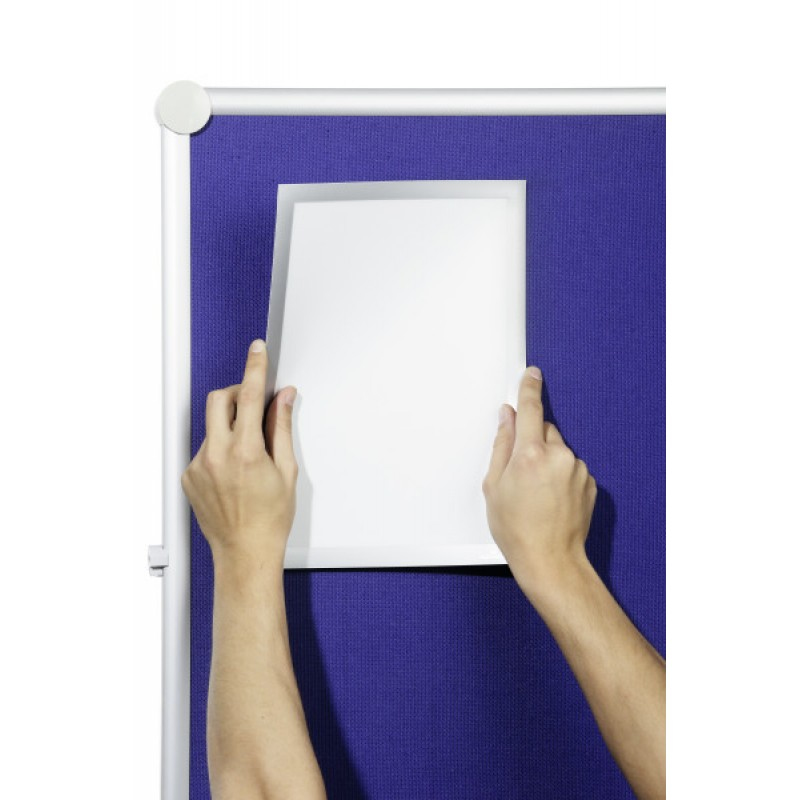 Durable 4968 01 magnetic frame A4 Black