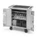Bretford HGFN2BG1 portable device management cart/cabinet Platinum