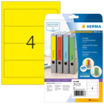 HERMA 5096 printeretiket Geel Zelfklevend printerlabel