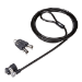 DELL 461-10220 cable antirrobo Negro, Plata 1,8 m