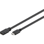 Microconnect MC-ITH-USBC-EX-002 USB cable USB 3.2 Gen 1 (3.1 Gen 1) 1.8 m Black