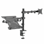 Rocstor Y10N027-B1 monitor mount / stand 32" Black Desk