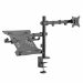 Rocstor Y10N027-B1 monitor mount / stand 32" Desk Black