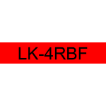 Epson LK-4RBF Zwart, Rood