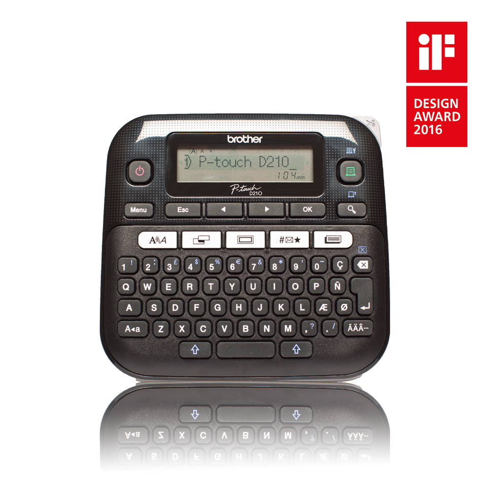 Brother PT-D210 label printer Thermal transfer 180 x 180 DPI 20 mm/sec