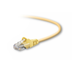 Belkin Cat5e, 10ft, 1 x RJ-45, 1 x RJ-45, Yellow networking cable 118.1" (3 m)