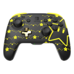 PDP REMATCH GLOW Black, Yellow Gamepad Analogue / Digital Nintendo Switch, Nintendo Switch OLED