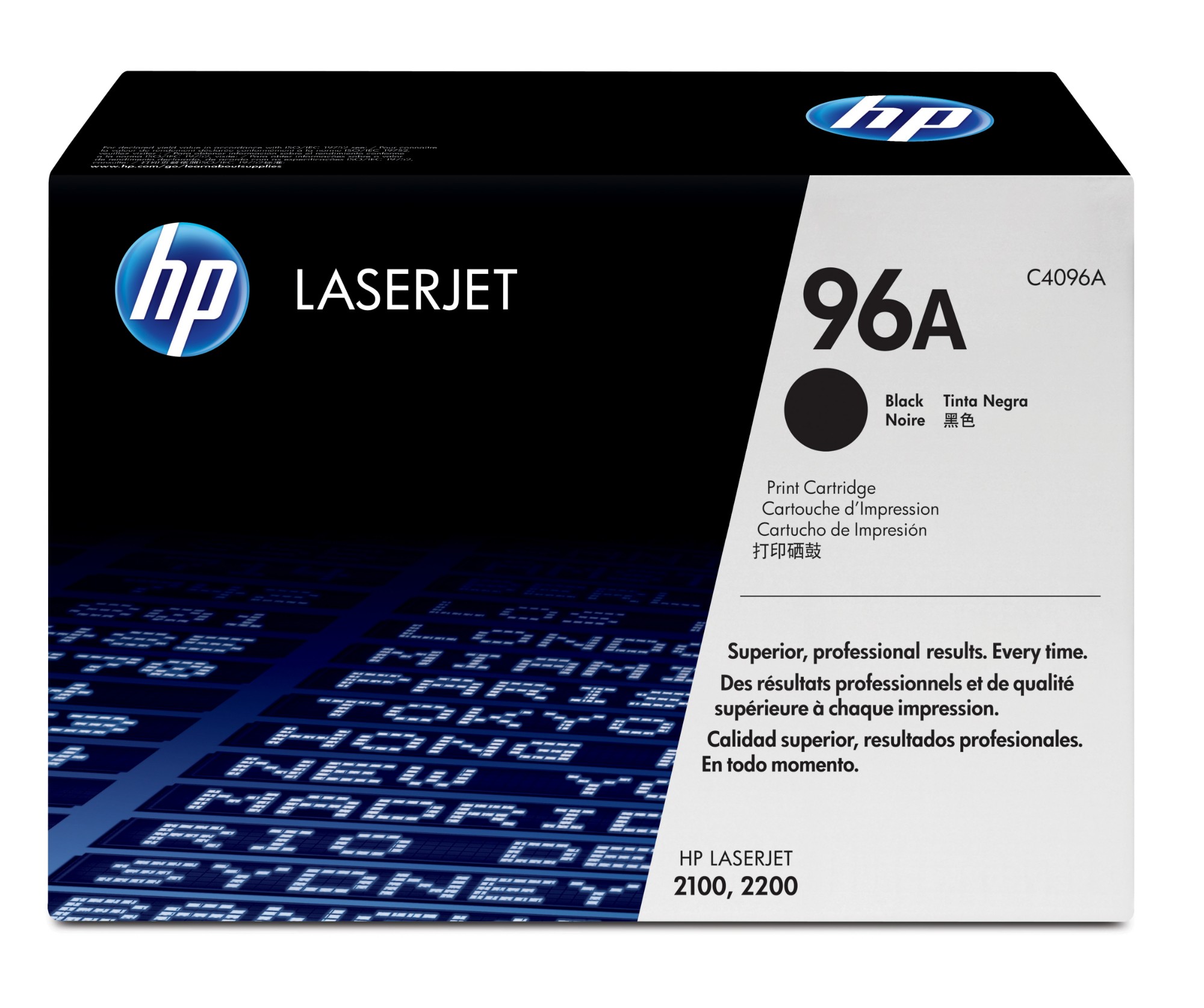 HP C4096A/96A Toner cartridge black. 5K pages ISO/IEC 19752 for Canon