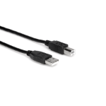 Hosa Technology USB-203AB USB cable USB 2.0 0.9 m USB A USB B Black