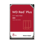 Western Digital Red Plus WD80EFPX internal hard drive 8 TB 5640 RPM 256 MB 3.5" Serial ATA III