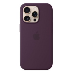 Apple iPhone 16 Pro Silicone Case with MagSafe - Plum