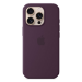 Apple iPhone 16 Pro Silicone Case with MagSafe - Plum