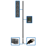Tripp Lite PDUMV15-72 power distribution unit (PDU) 36 AC outlet(s) 0U Black