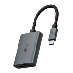 TP-Link UA430C card reader USB 3.2 Gen 1 (3.1 Gen 1) Type-C Grey