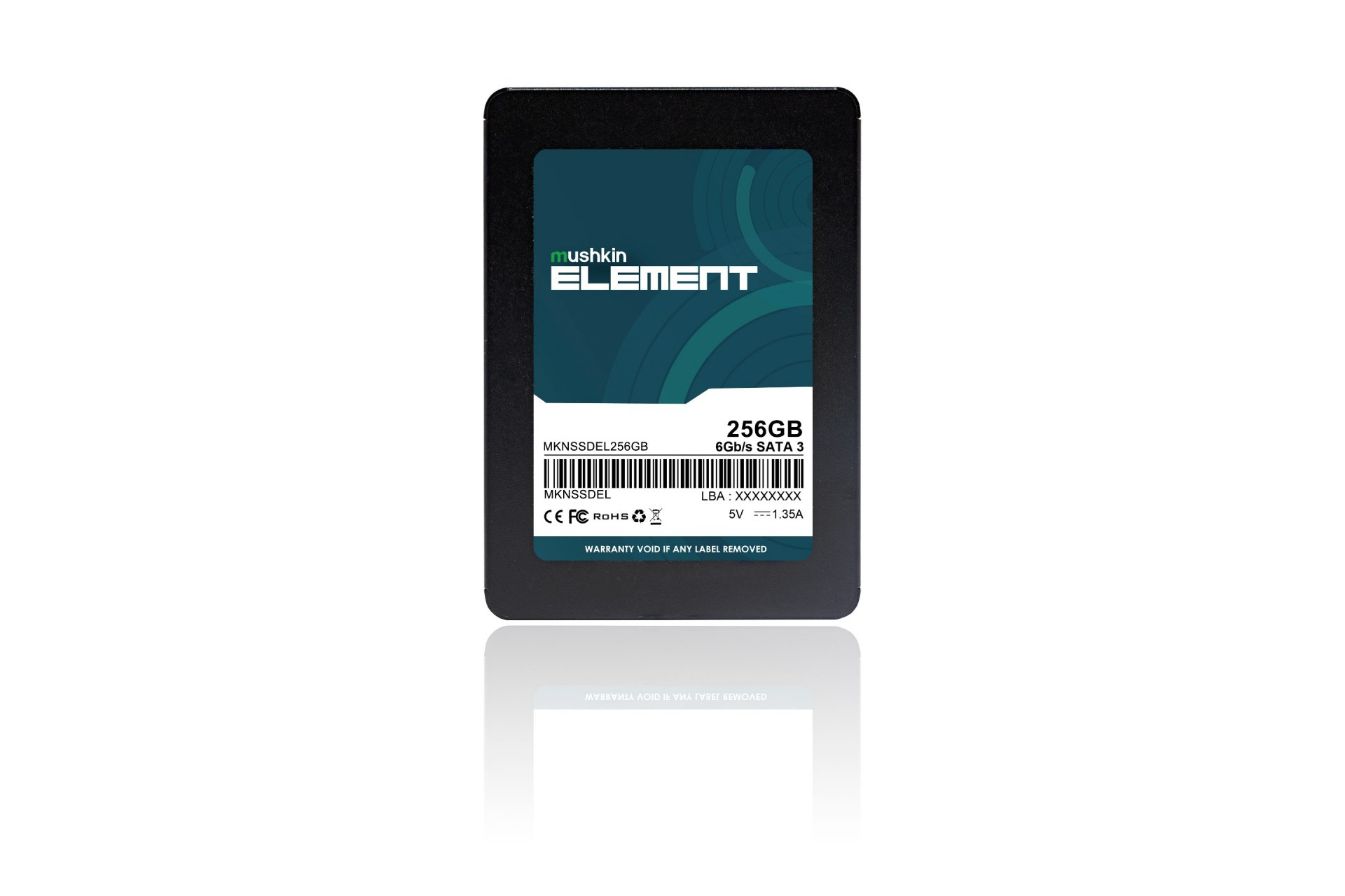 Image of Mushkin Element 2.5" 256 GB Serial ATA III 3D NAND